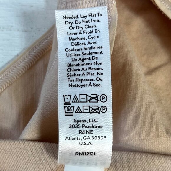 Assets By Spanx Shaping Thong Womens XL Tan High Waist - Picture 8 of 9